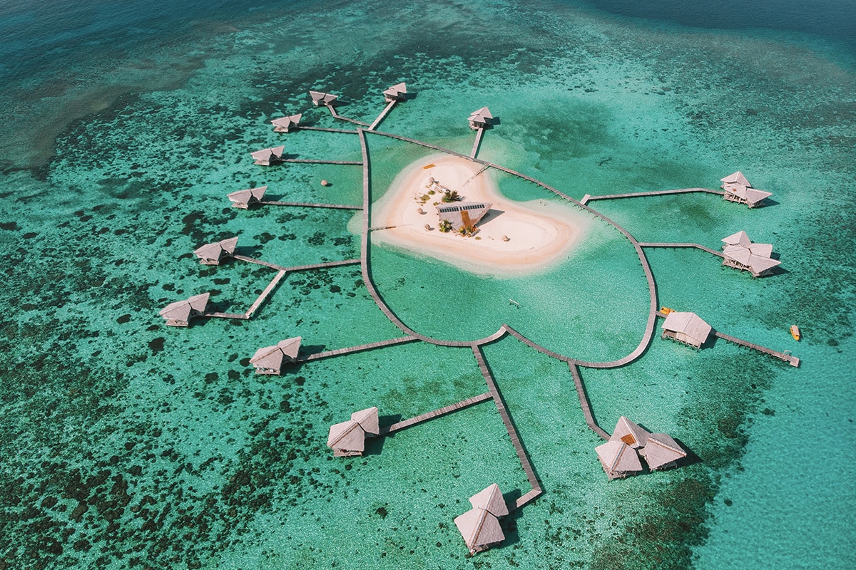 Fall in Love All Over Again on Pulo Cinta in Gorontalo