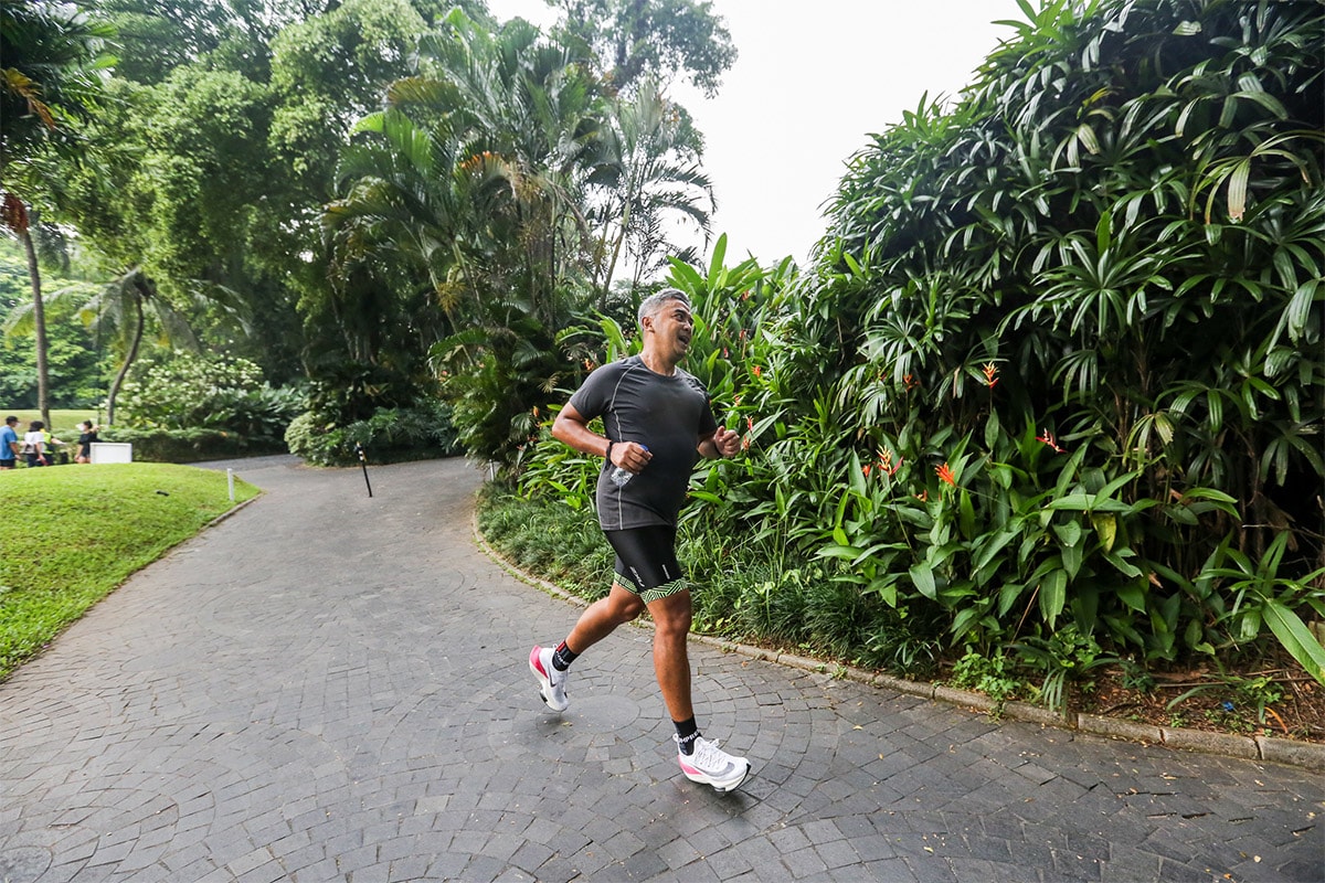 Peserta Golf Triathlon GOTTONG series pertama di Indonesia